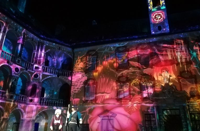 Video mapping "Liora"