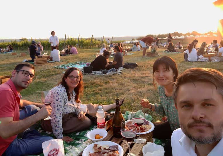 aperitivo at winery